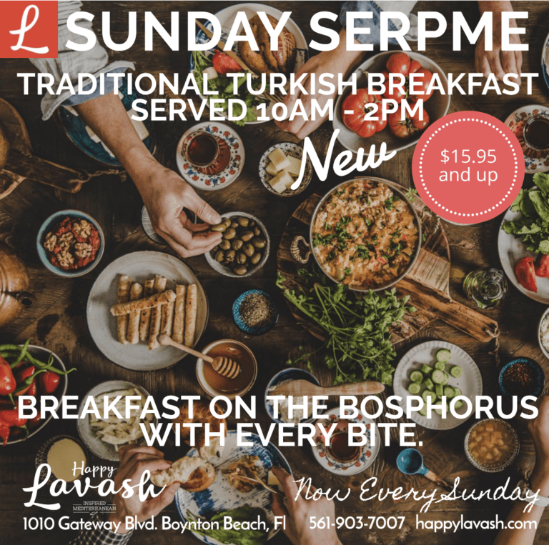 Presenting: Sunday Serpme – Traditional Turkish Breakfast